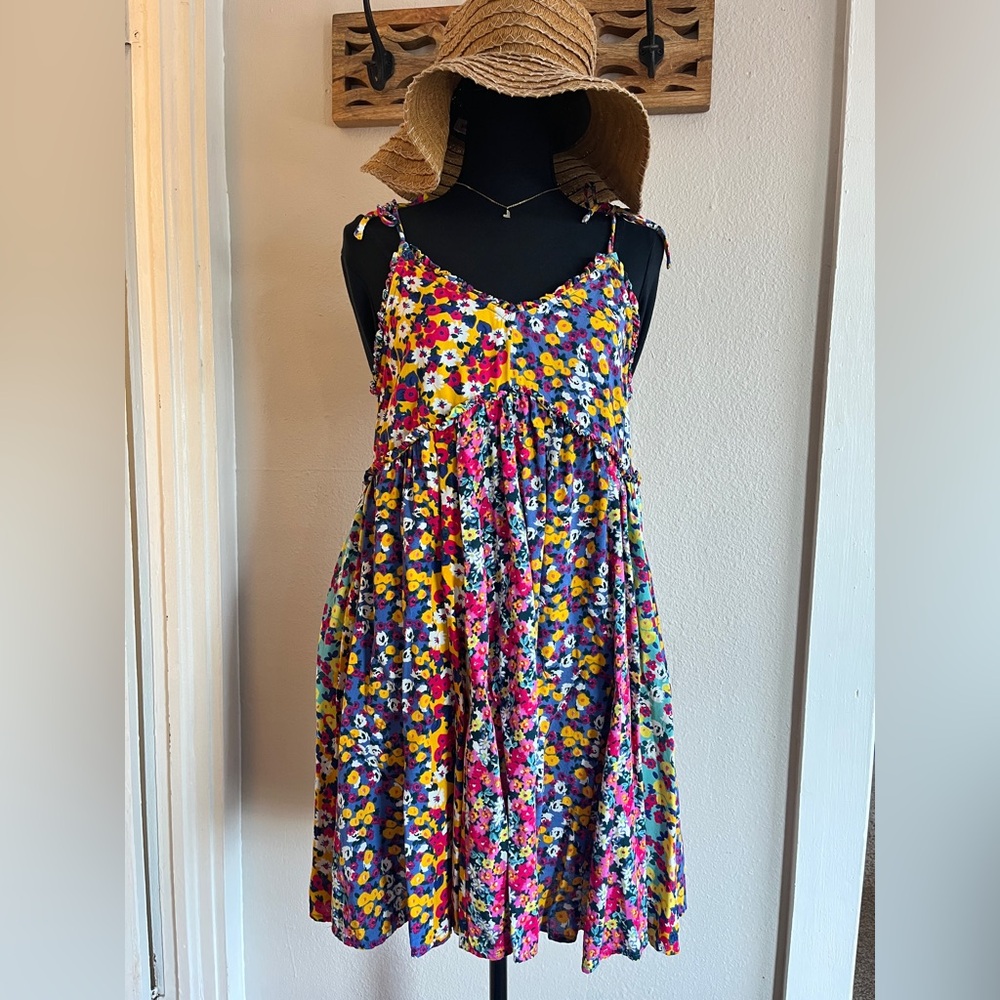 Patrons of Peace Colorful Floral Women’s Dress